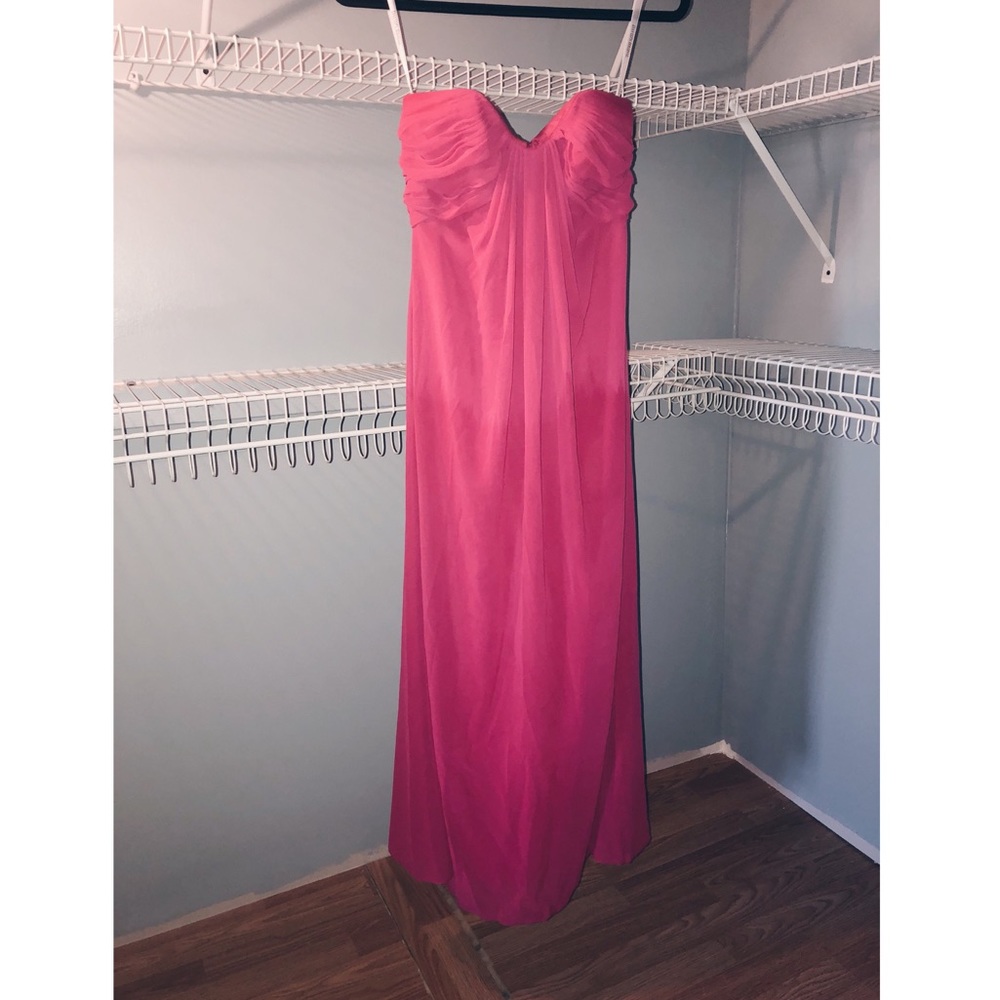 David’s Bridal Strapless Dress